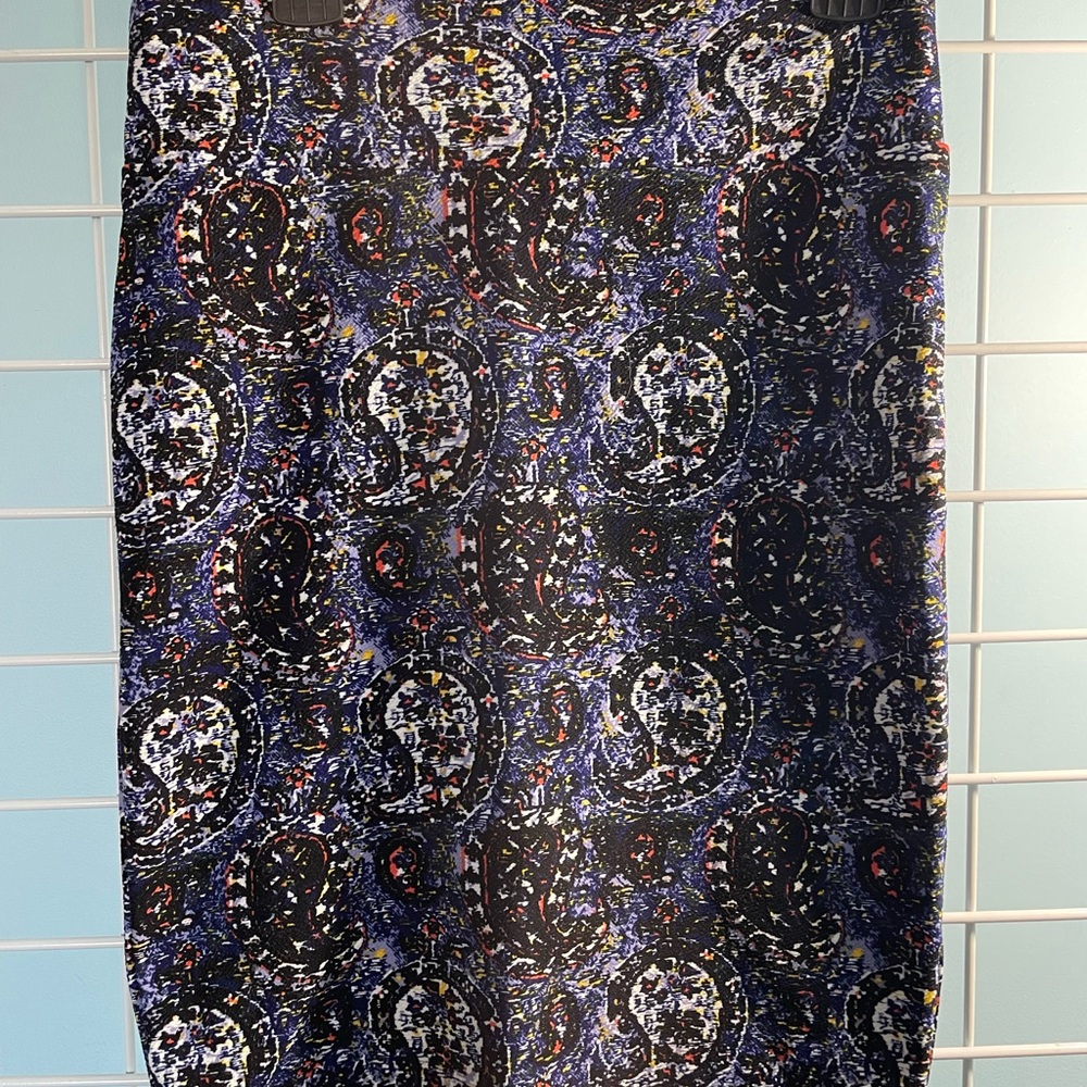LuLaRoe Pencil Skirt - Multicolor Paisley